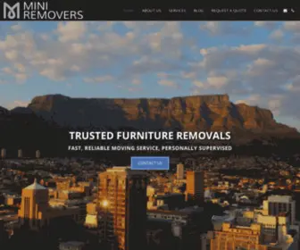 Miniremoversct.co.za(Mini Removers) Screenshot