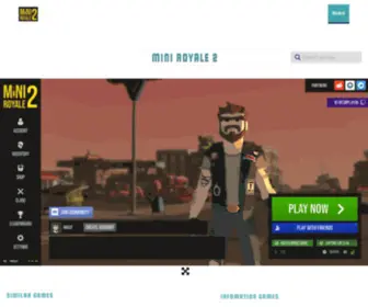 Miniroyale2.com(Mini Royal 2) Screenshot