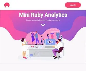 Miniruby.io(Landing Page) Screenshot