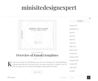 Minisitedesignexpert.com(Minisite design) Screenshot