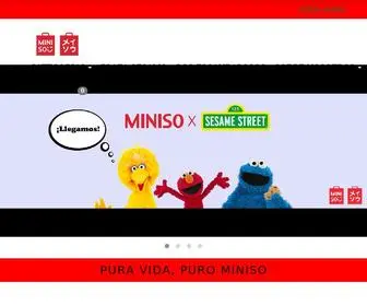 Minisocr.com(MINISO) Screenshot