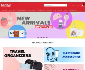 Minisokw.com(MINISO KUWAIT) Screenshot