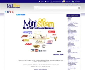 Ministeam.com(Wilesco Mamod Jensen Steam Enignes) Screenshot