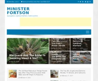 Ministerfortson.com(Minister) Screenshot