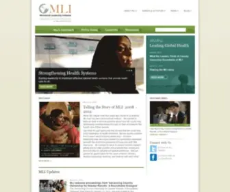 Ministerial-Leadership.org(Ministerial Leadership Initiative for Global Health) Screenshot