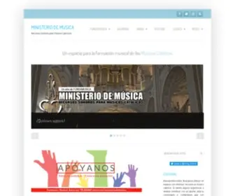 Ministeriodemusica.net(MINISTERIO) Screenshot