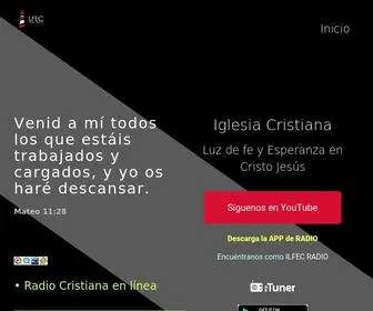 Ministeriosilfec.org(Ministerios ILFEC) Screenshot