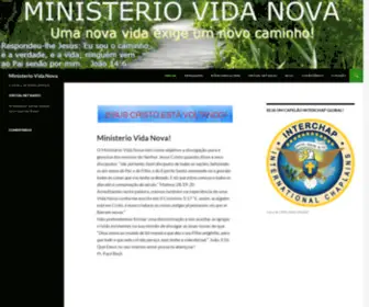 Ministeriovidanova.org(Ministerio Vida Nova) Screenshot