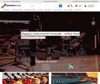Ministore-Shop.ro(Magazinul tau de instrumente muzicale) Screenshot
