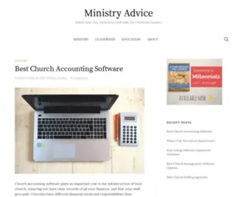 Ministryadvice.com(Ministry Advice) Screenshot