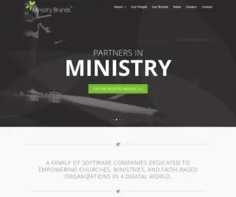 Ministrybrands.com(Ministry Brands) Screenshot