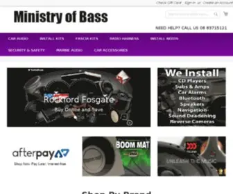 Ministryofbass.com.au(MOB) Screenshot