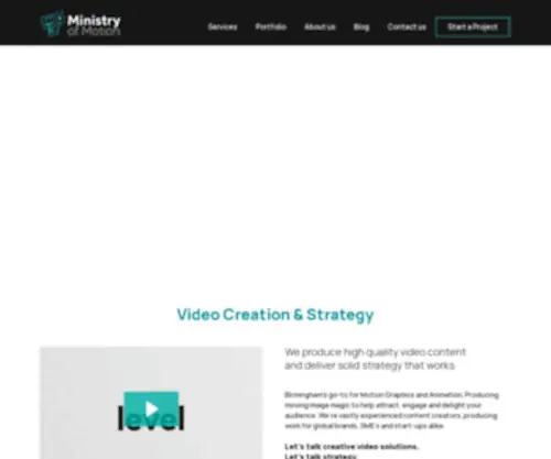 Ministryofmotion.tv(Ministry of Motion) Screenshot