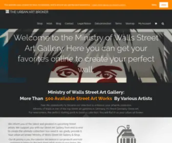 Ministryofwalls.com(Ministry of Walls) Screenshot