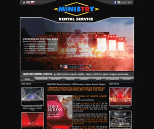 Ministryrental.com(News MINISTRY RENTAL SERVICE) Screenshot