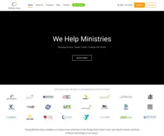 Ministrysync.com(Ministry Sync) Screenshot