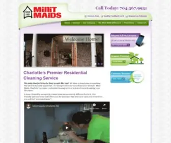 Minitmaids.com(Mobile home) Screenshot