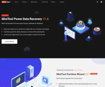 Minitool.com(MiniTool Software) Screenshot