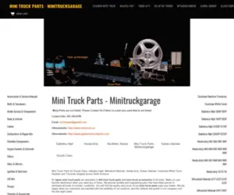 Minitruckgarage.com(Minitruckgarage) Screenshot