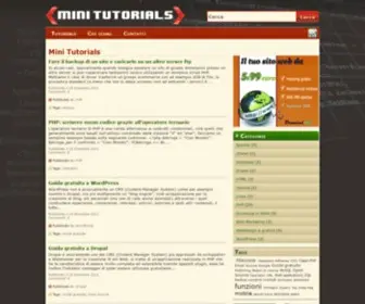 Minitutorials.it(Mini Tutorials) Screenshot