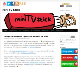 Minitvstick.com(Mini TV Stick) Screenshot