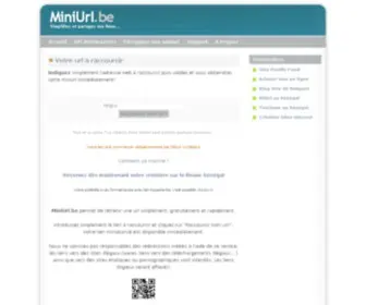 Miniurl.be(Erreur 403) Screenshot