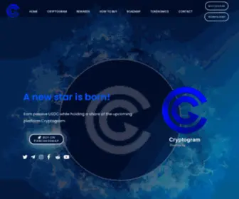 Miniusdc.com(Earn passive USDC while holding a share of the upcoming platform cryptogram) Screenshot