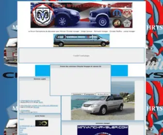 Minivanchrysler.com(Portail Minivan) Screenshot