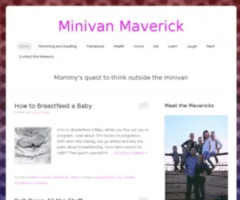 Minivanmaverick.com(Minivan Maverick) Screenshot