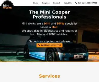 Miniworks.co.uk(MiniWorks Limited) Screenshot