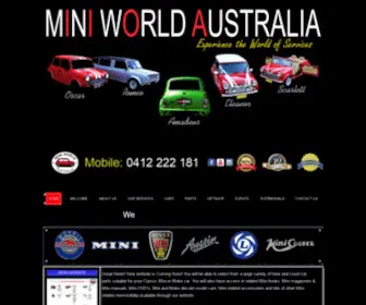 MiniWorld.com.au(Mini Cooper) Screenshot