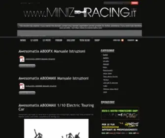 Minizracing.it(Mini-Z Racing Italia) Screenshot