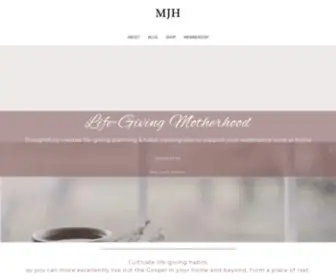 Minjunghwang.com(LIFE-GIVING MOTHERHOOD) Screenshot