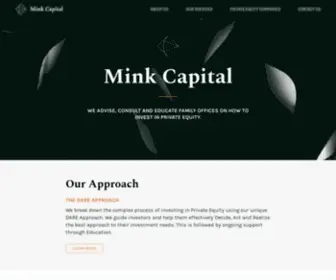 Minkcapital.ca(Mink Capital) Screenshot