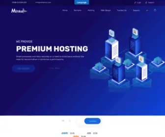 Minkehost.com(Minke Host) Screenshot