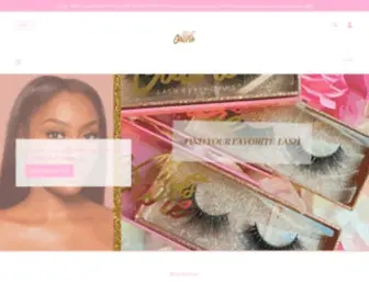 Minksgalorelash.com(Lash strips and supplies) Screenshot