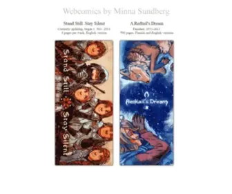 Minnasundberg.fi(Webcomics by Minna Sundberg) Screenshot