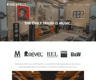 Minneapolishifi.com(Minneapolis HiFi) Screenshot