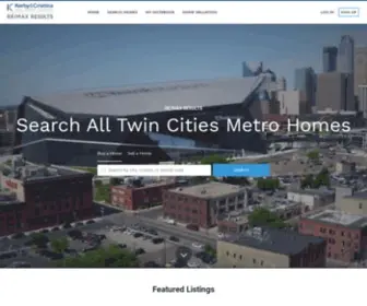 Minneapolishomeviewer.com(Search All Twin Cities Metro Homes provided by RE/MAX Results) Screenshot