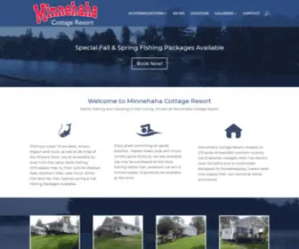 Minnehahacamp.com(Family fishing and camping in Port Loring) Screenshot