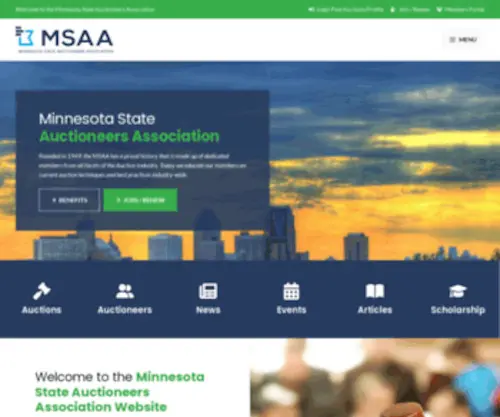 Minnesotaauctioneers.org(Minnesotaauctioneers) Screenshot