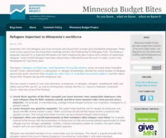 Minnesotabudgetbites.org(Minnesota Budget Bites) Screenshot