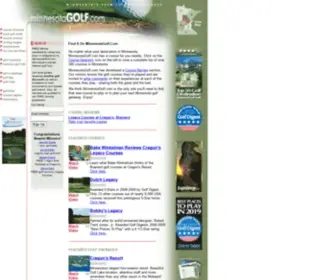 Minnesotagolf.com(Minnesota Golf) Screenshot