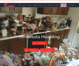 Minnesotahoarding.com(Hoarding Cleanup in Minneapolis) Screenshot