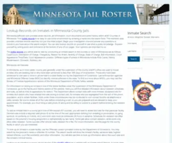 Minnesotajailroster.com(Jail Roster Search) Screenshot