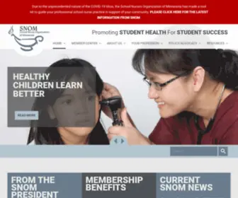 Minnesotaschoolnurses.org(Minnesotaschoolnurses) Screenshot