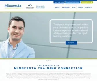 Minnesotatraining.com(Minnesota Training Connection) Screenshot