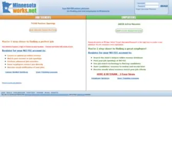 Minnesotaworks.net(Minnesota Works.Net) Screenshot