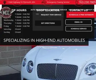 Minnetonkacollision.com(Minnetonka collision center) Screenshot