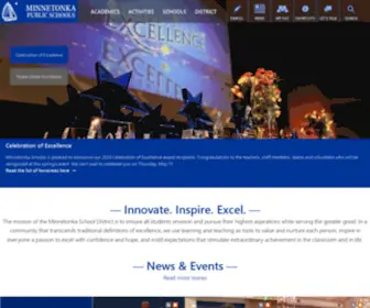Minnetonkaschools.org(Minnetonka Public Schools) Screenshot